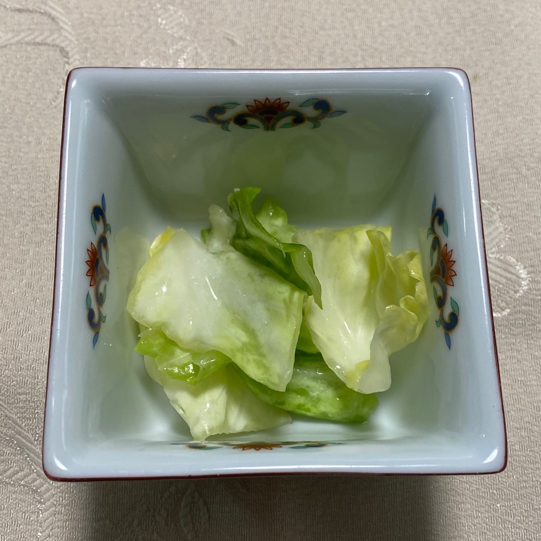 春キャベツのレモンづけ