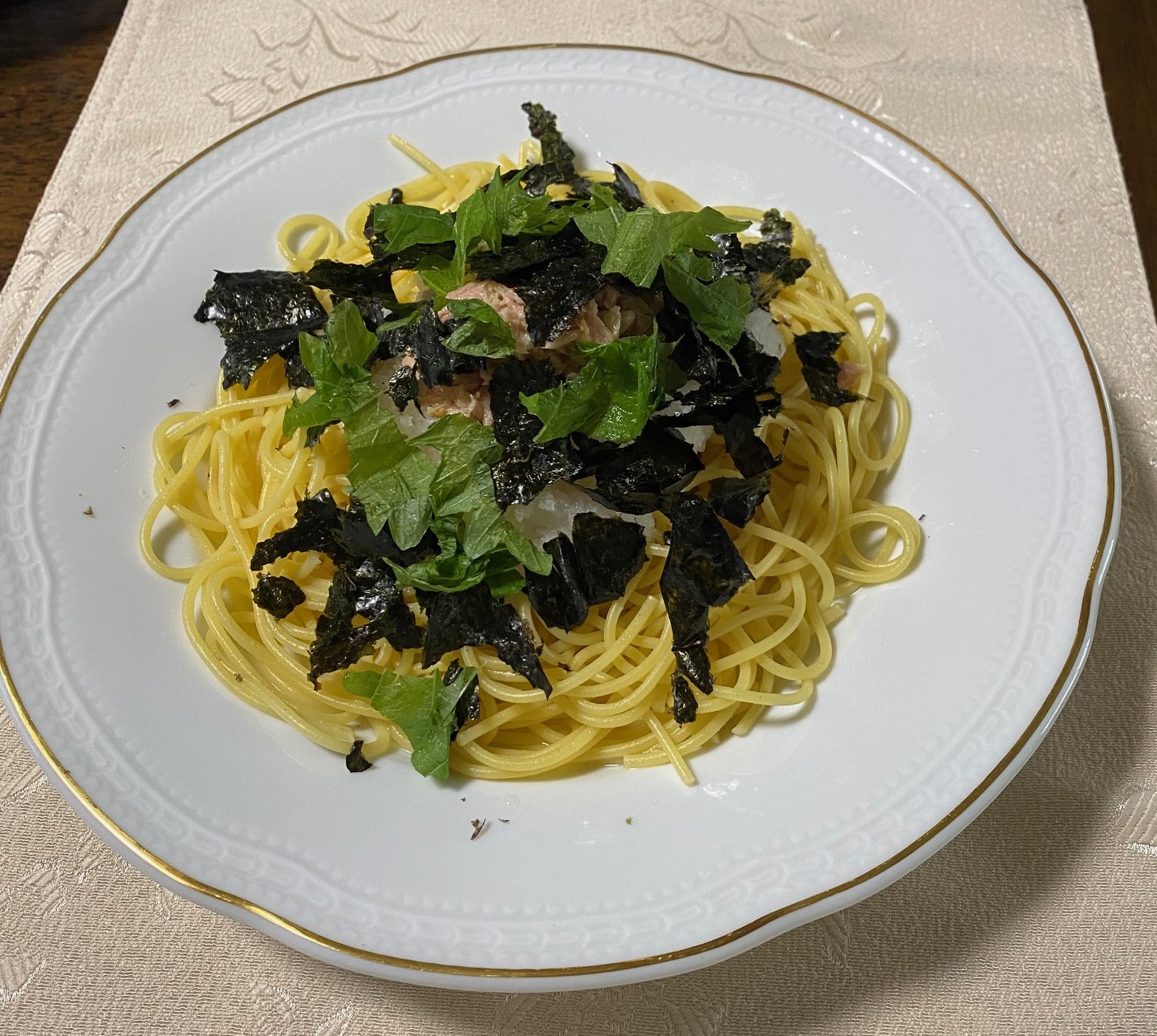 ツナと大根おろしの和風スパゲッティ