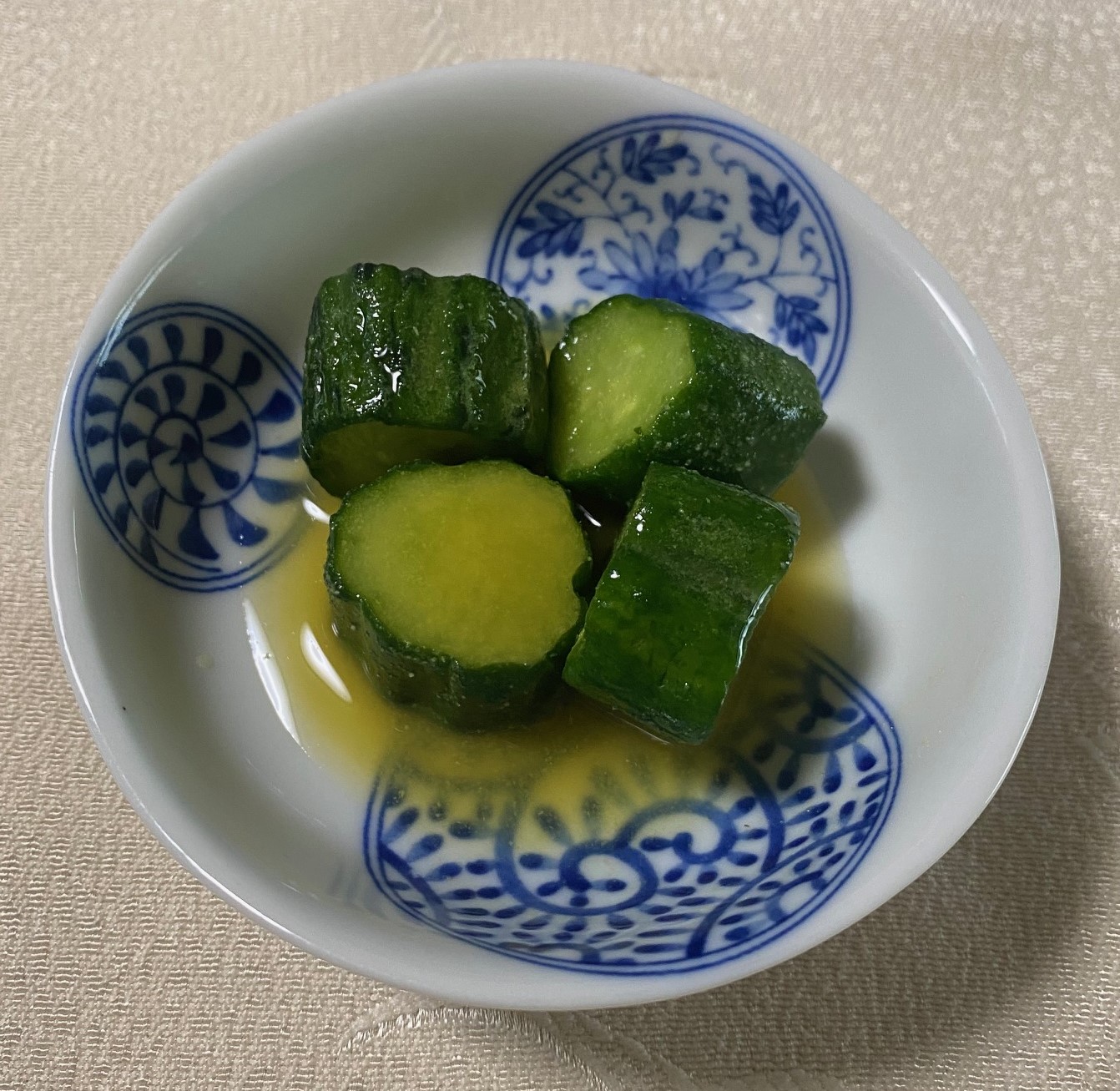 からし漬けきゅうり