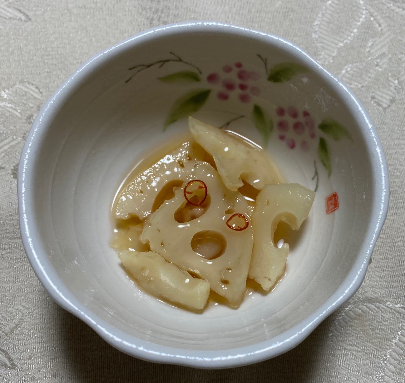 れんこんの甘酢漬け