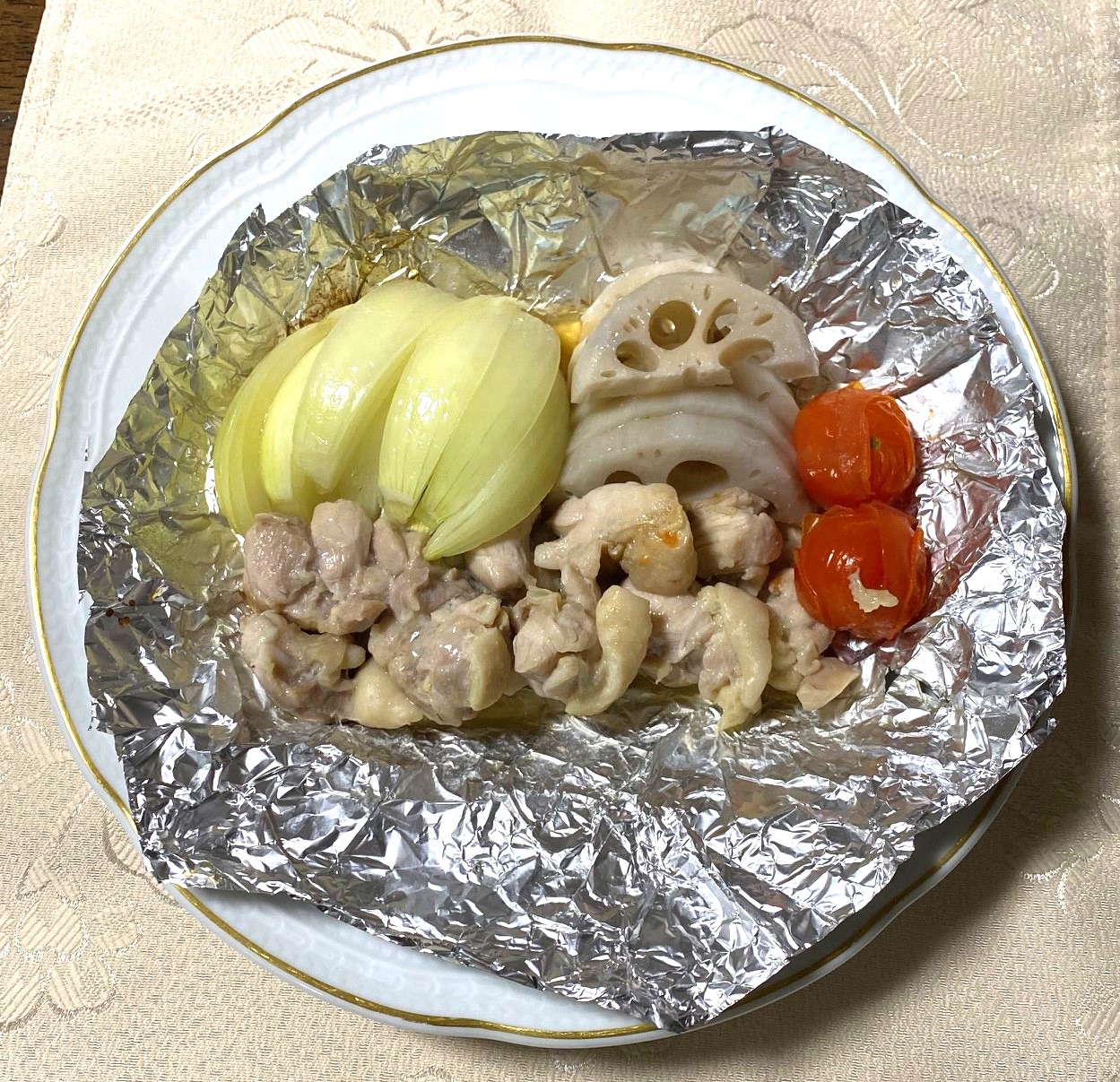 鶏肉のオイルしょうゆ焼き